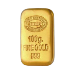 100g gegossener Goldbarren - 999,9 - Istanbul Gold Refinery